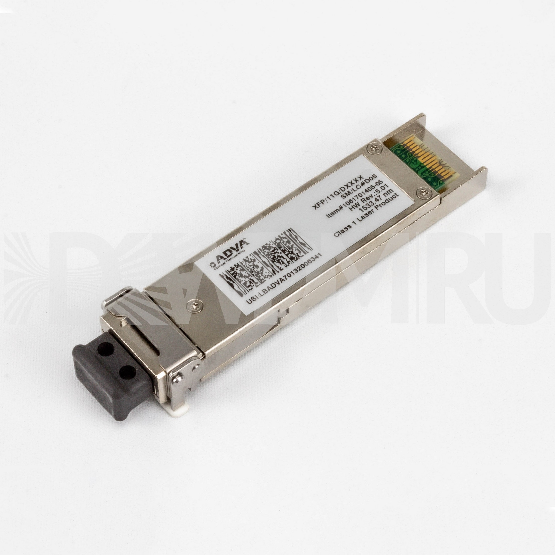 XFP/11G/#19345L50/SM/LC 11G 50GHz DWDM XFP ADVA Optical pn 1061701752-01