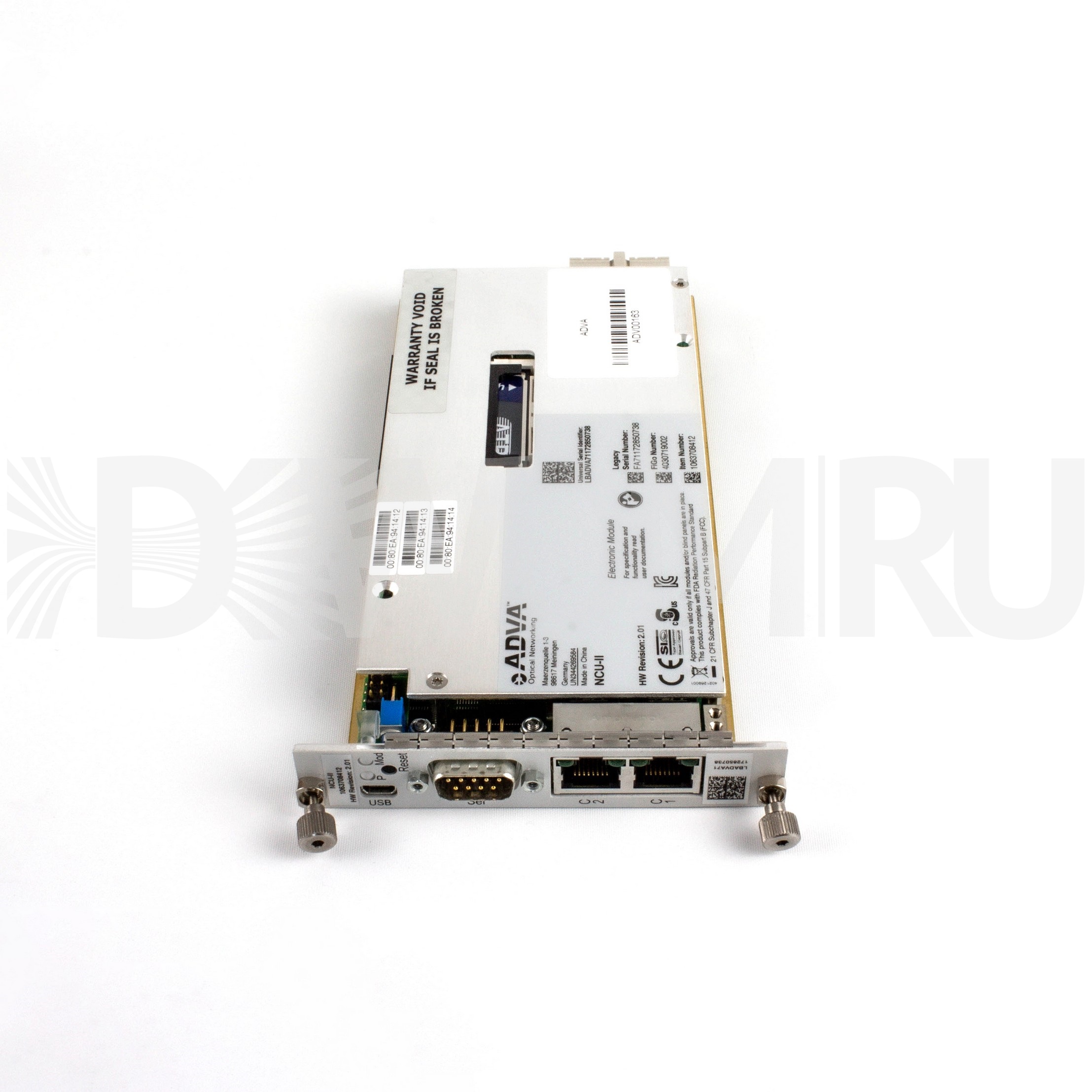 NCU-S Combined Network Element and Shelf Control Unit for SH1HU ADVA Optical pn1063708429-01